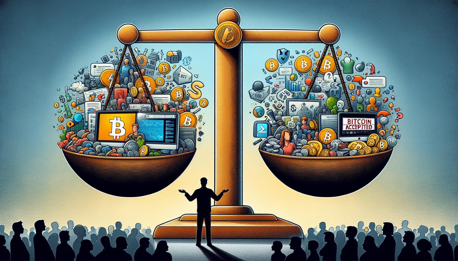 Escepticismo Persistente Sobre Bitcoin a Pesar de la Adopcion