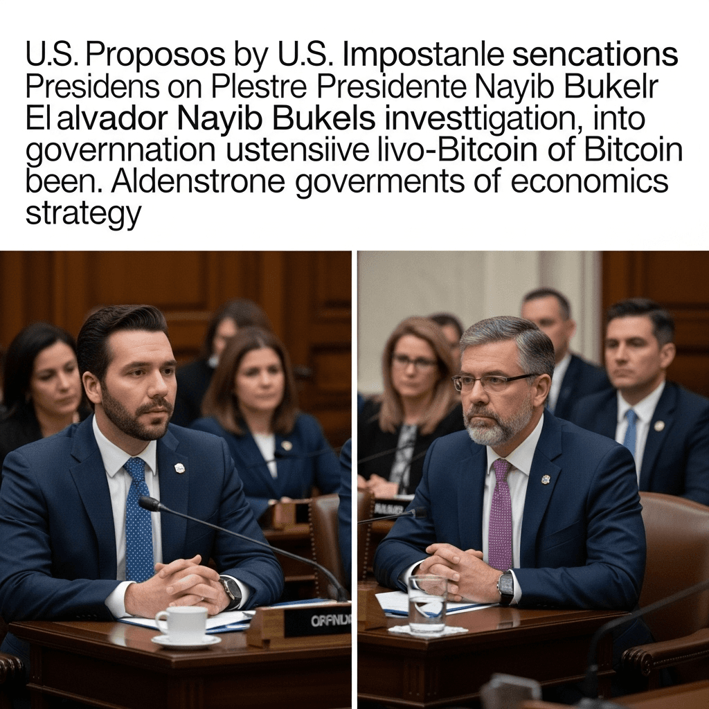EE.UU. propone investigar uso de Bitcoin en El Salvador