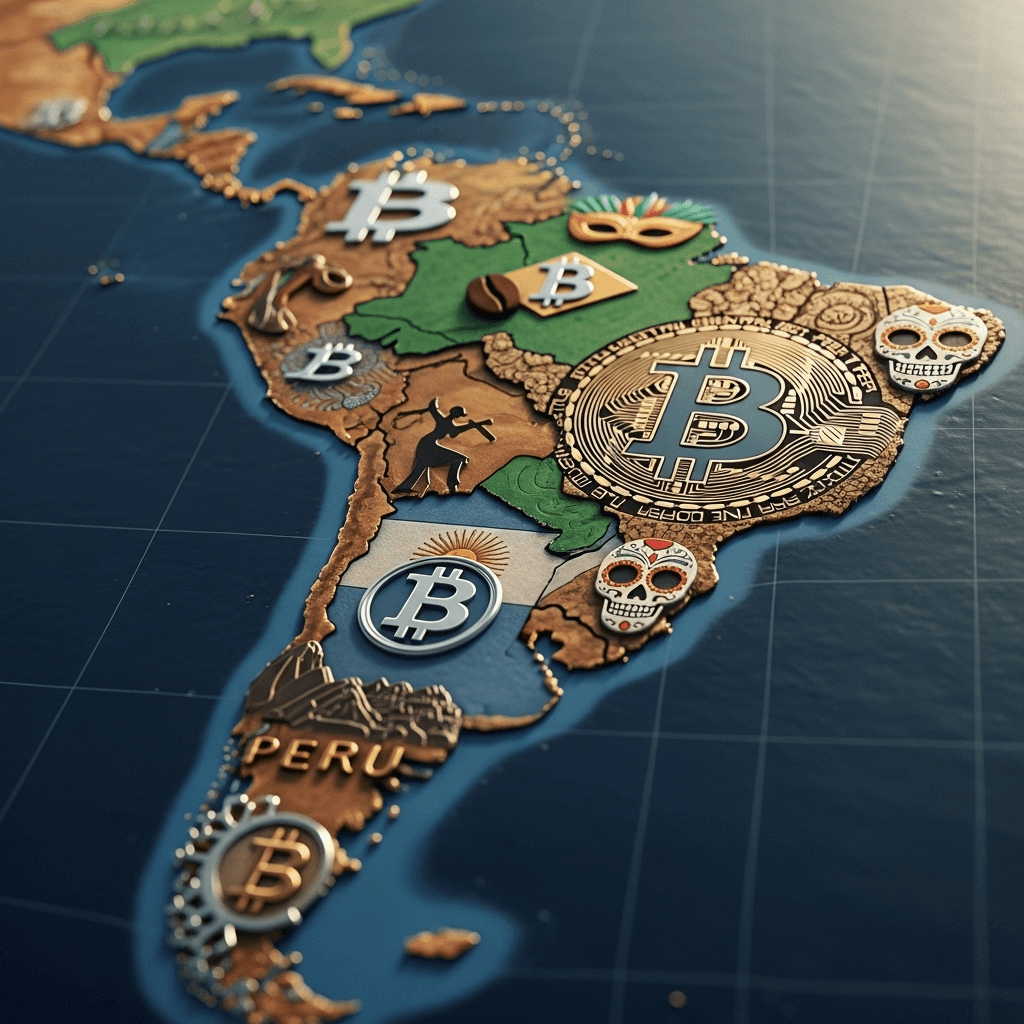Crecimiento del Bitcoin en Latinoamerica: Inversiones Destacadas por Pais