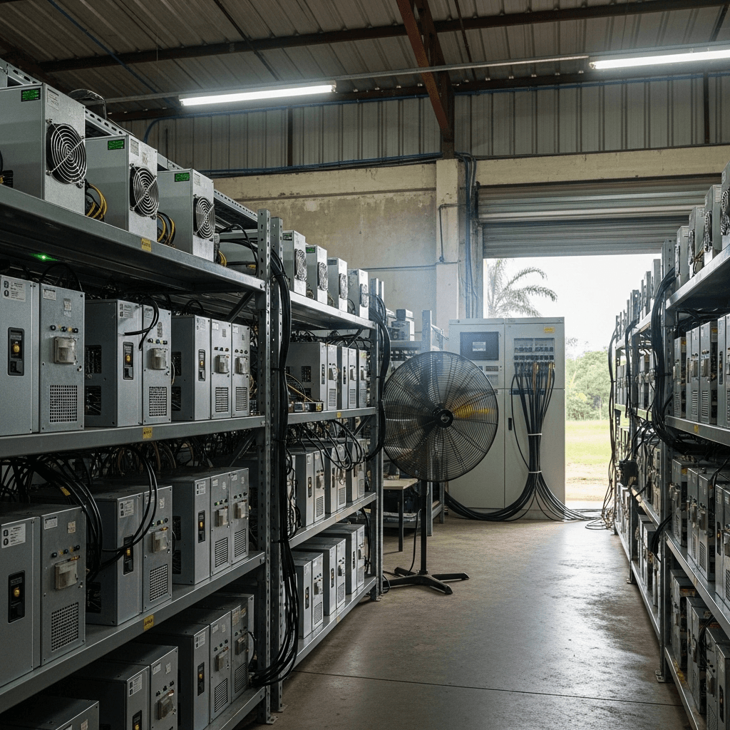 Paraguay lidera la inversion en mineria de Bitcoin