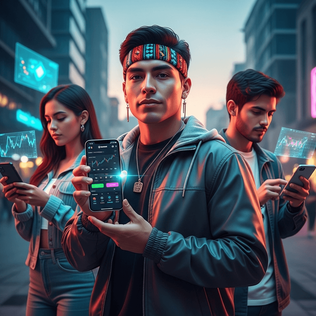 Adopcion de criptomonedas crece entre millennials en LATAM