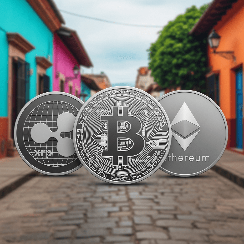 Bitcoin, XRP y ETH dominan el panorama cripto en Latinoamérica