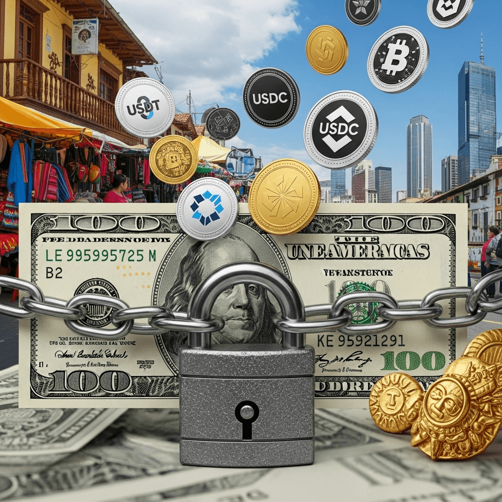Stablecoins crecen en LATAM por restricciones al dolar