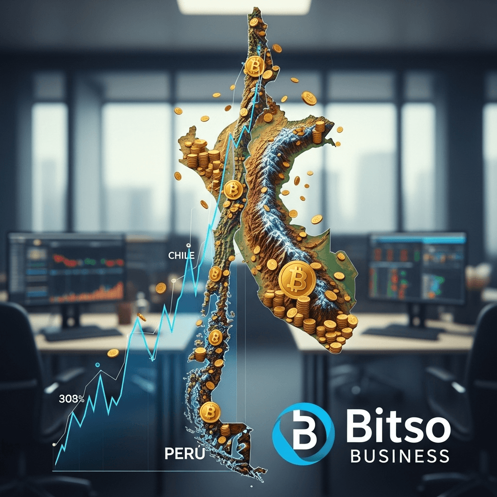 Bitso Expande Sus Operaciones a Chile y Perú con Stablecoins