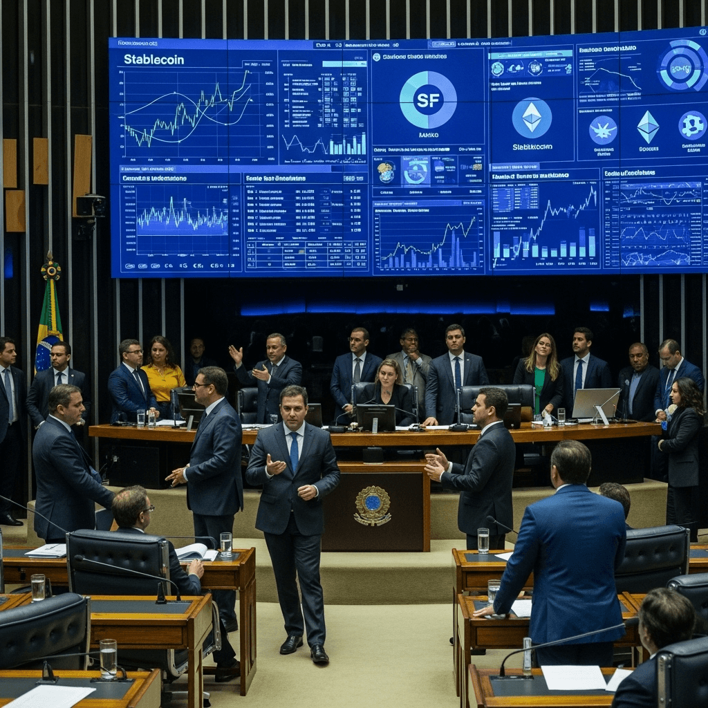 Brasil analiza regulación de stablecoins en Congreso Nacional