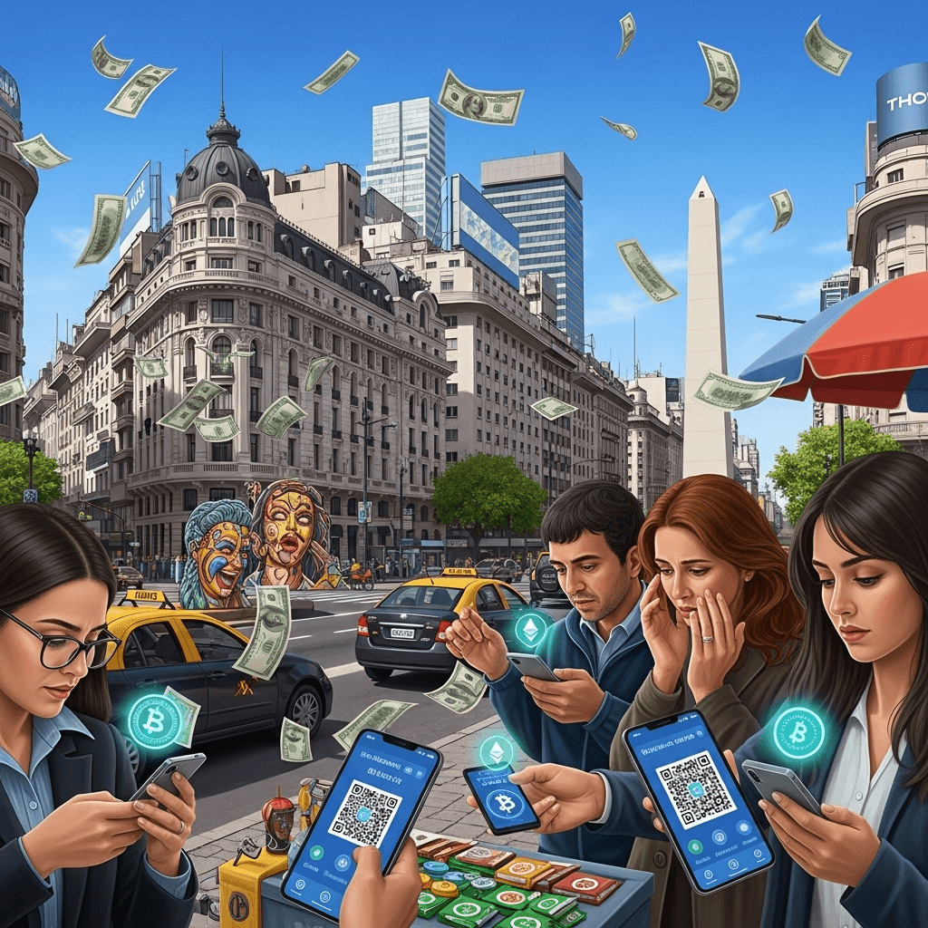 Argentina refuerza medidas cambiarias y aumenta interes en criptomonedas