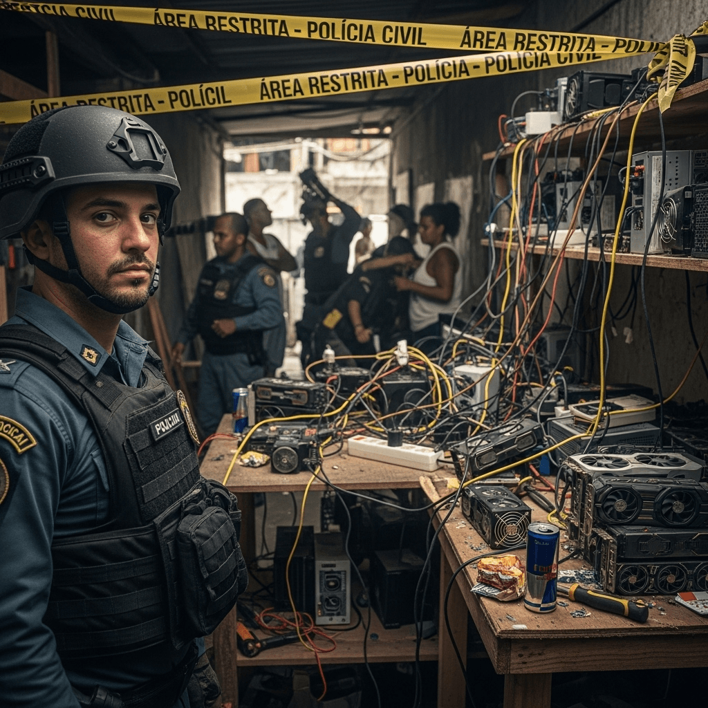 Brasil Intensifica Lucha Contra Mineria Ilegal de Criptomonedas
