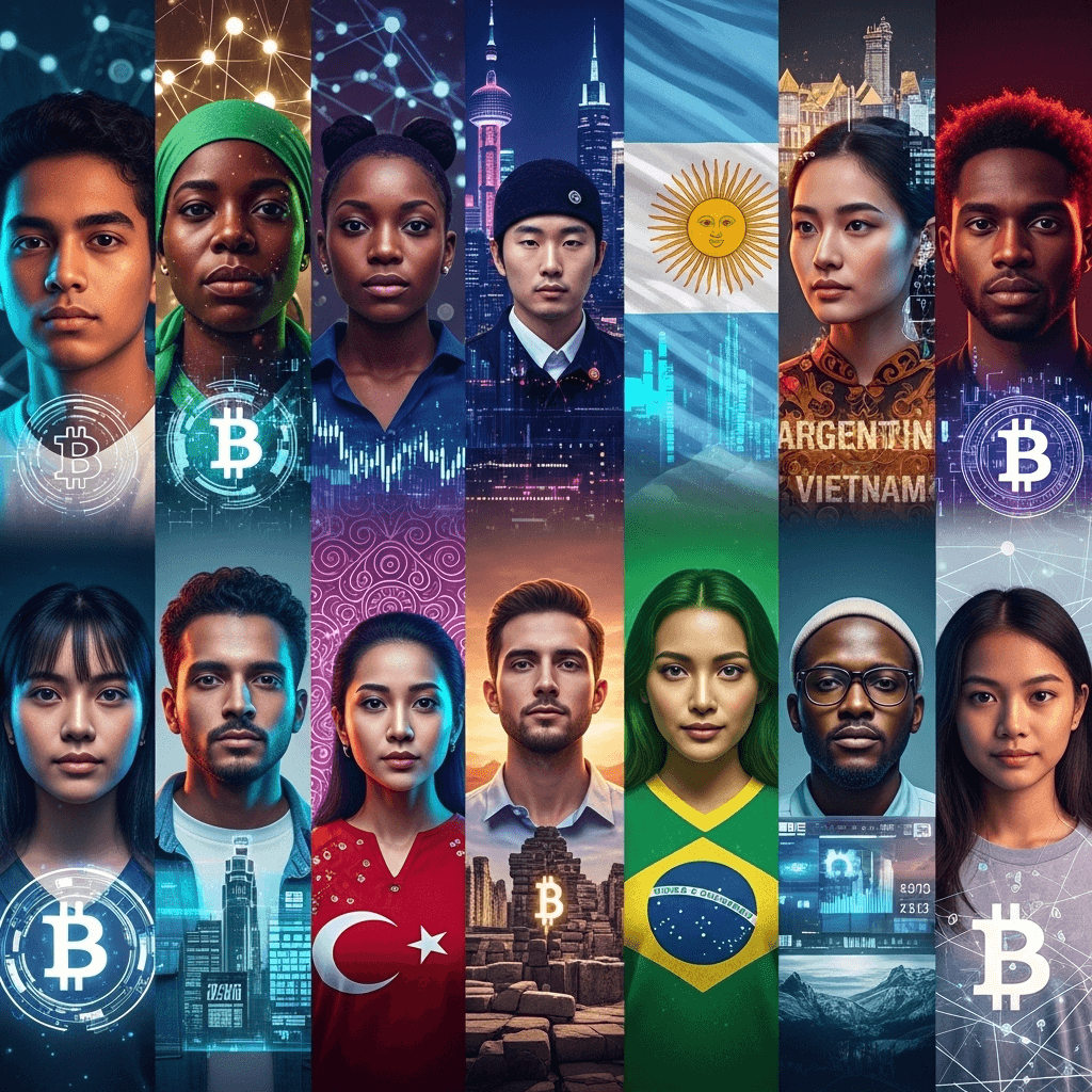 Bitcoin supera la confianza gubernamental en diez naciones clave