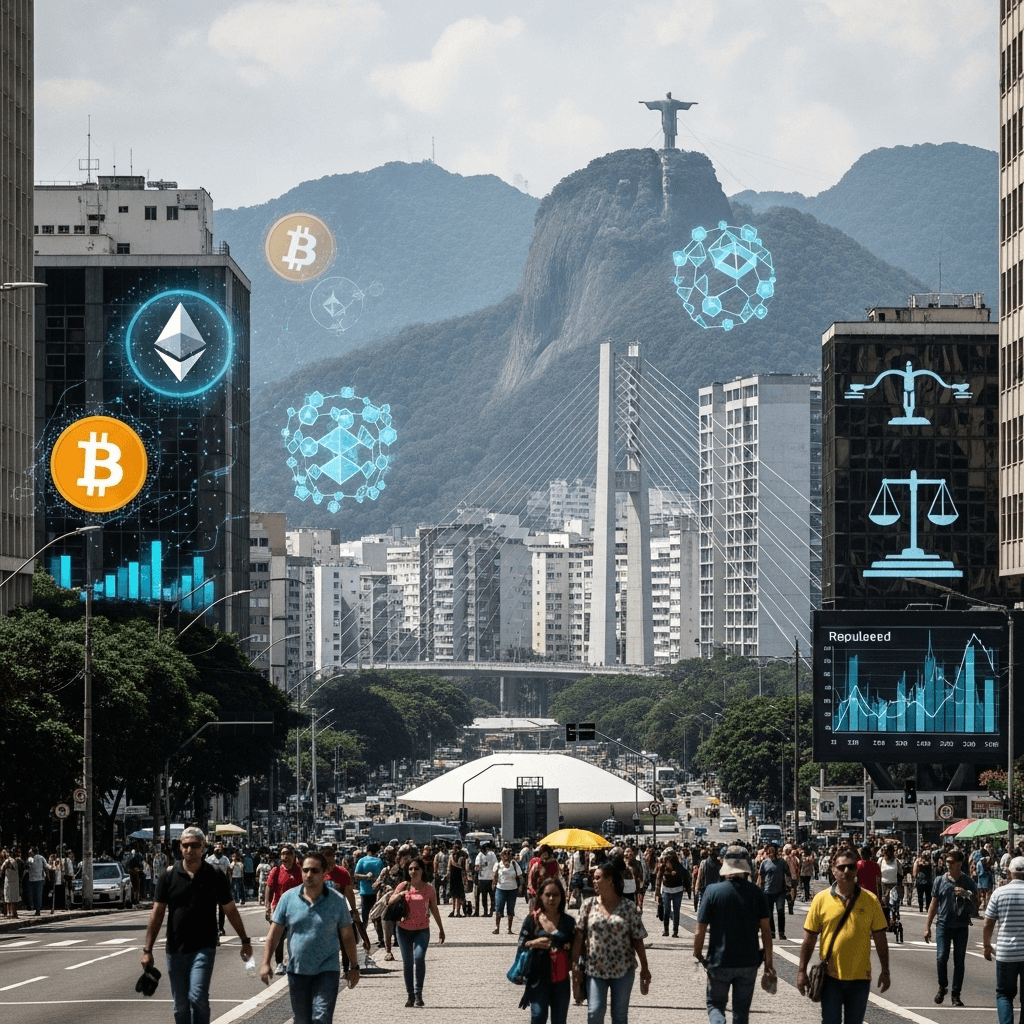 Brasil iniciará regulaciones para criptoactivos en 2026