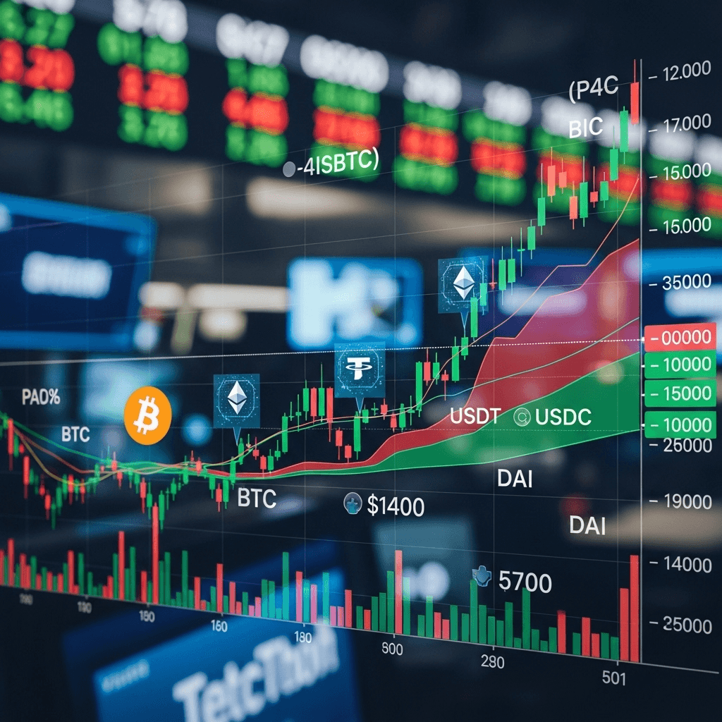 Inversion masiva en stablecoins augura cambios en el mercado cripto