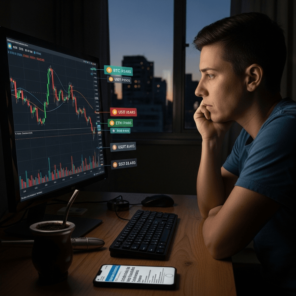 El dolar cripto en Argentina alcanza su cifra mas alta