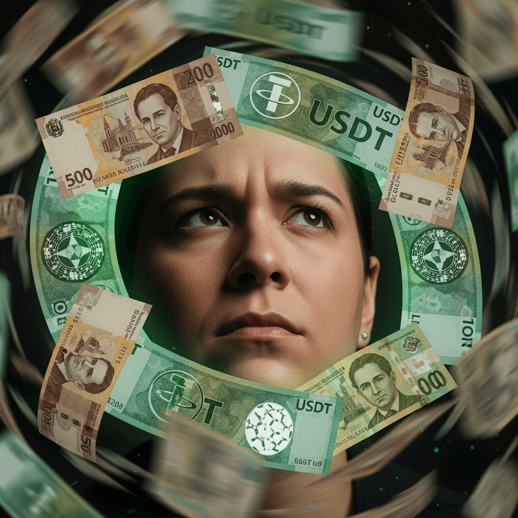 Hever Castro explica distorsion del USDT en Venezuela