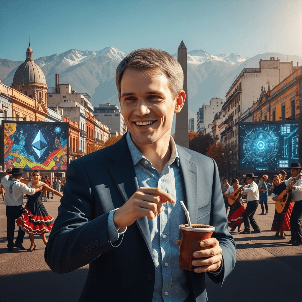 Vitalik Buterin lidera el evento Ethereum en Buenos Aires 2025