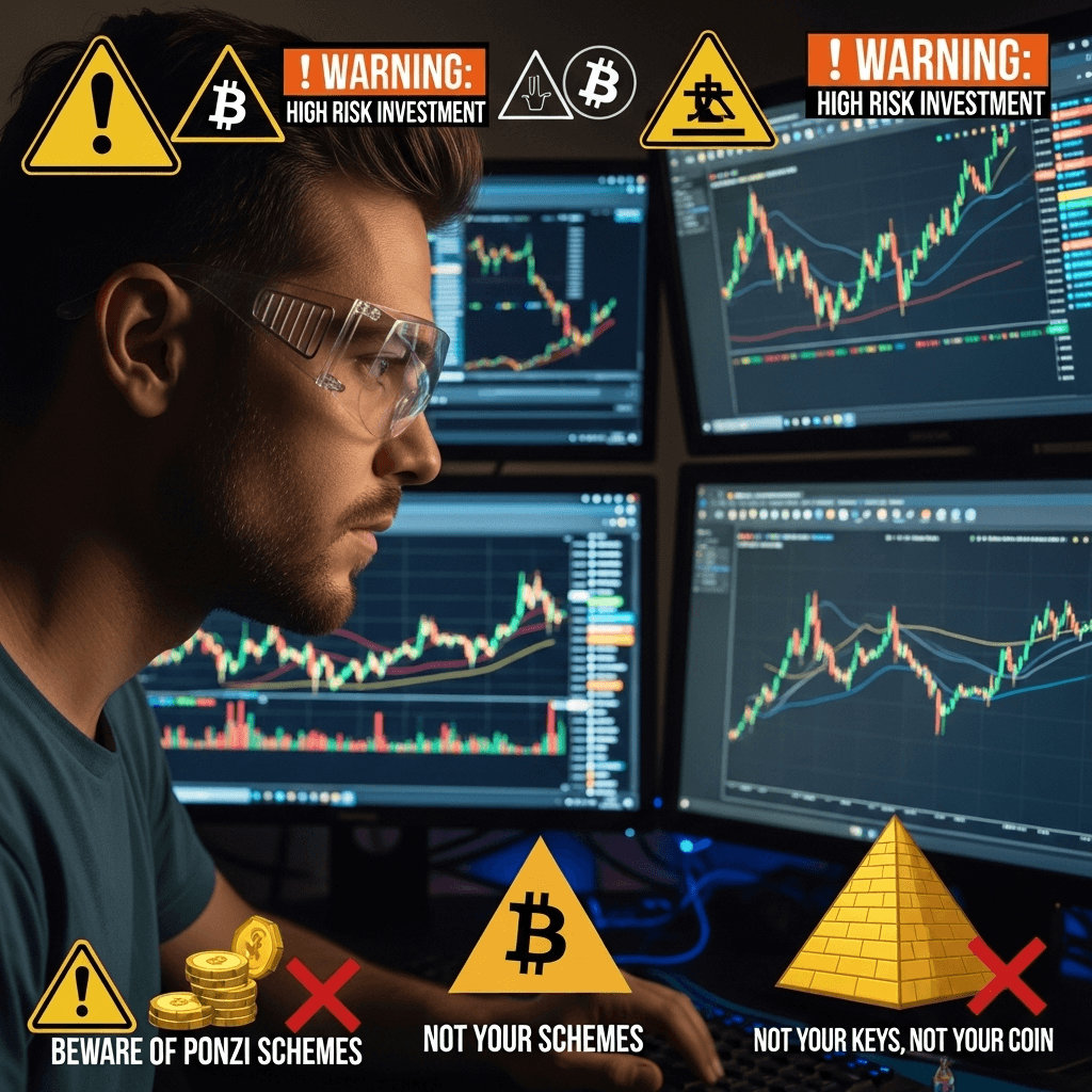 Bit Harvest: Riesgos de Esquemas Ponzi en Minería de Bitcoin