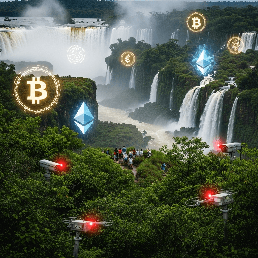 Foz de Iguazú bajo vigilancia internacional por criptomonedas