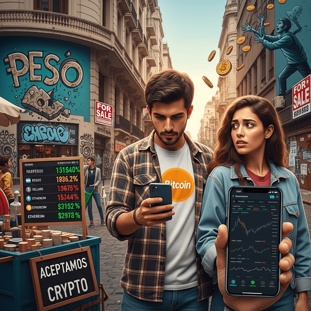 Crisis del Peso Impulsa Uso de Stablecoins en Argentina