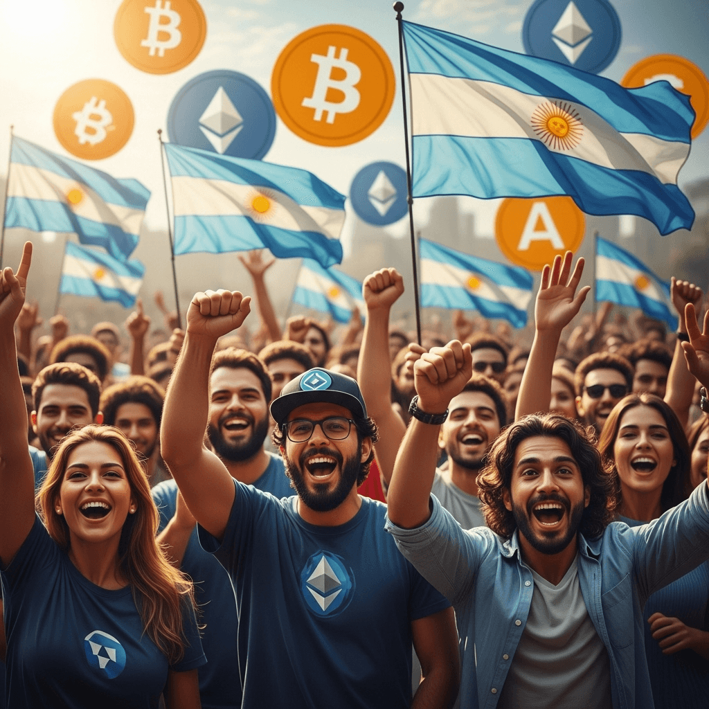 Récord de Compras de Stablecoins en Argentina Post Elecciones Milei