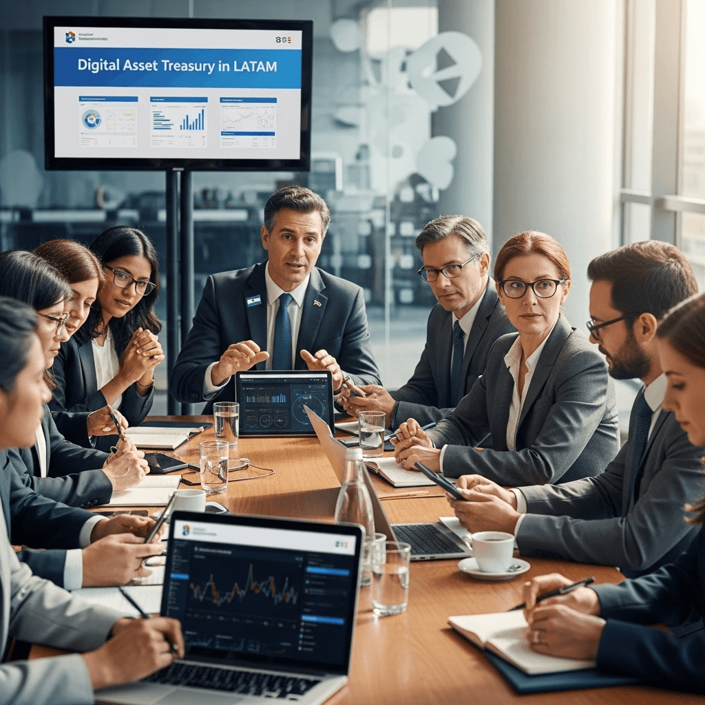 Latinoamerica Debate Uso de Activos Digitales en Tesorerías