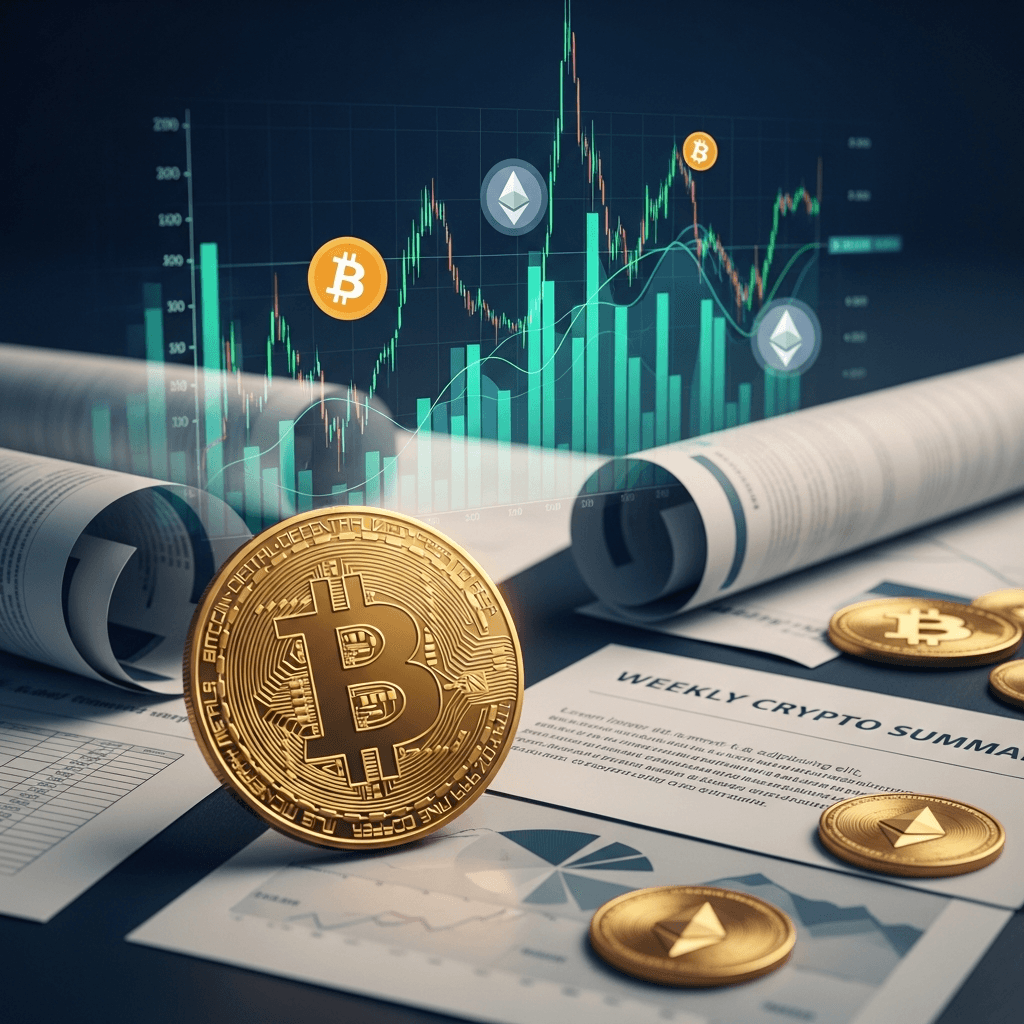 Bitcoin caera a 100,000 USD: panorama cripto de la semana