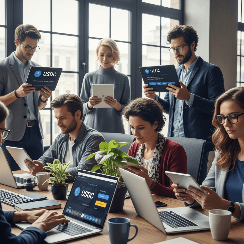 Visa Implementa Pagos Automatizados en USDC para Freelancers