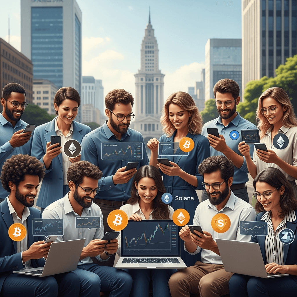 São Paulo lidera la adopción y perfil de criptoinversores en Brasil