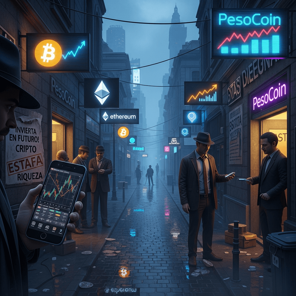 Desarticulan red de lavado y estafa con criptomonedas en Argentina