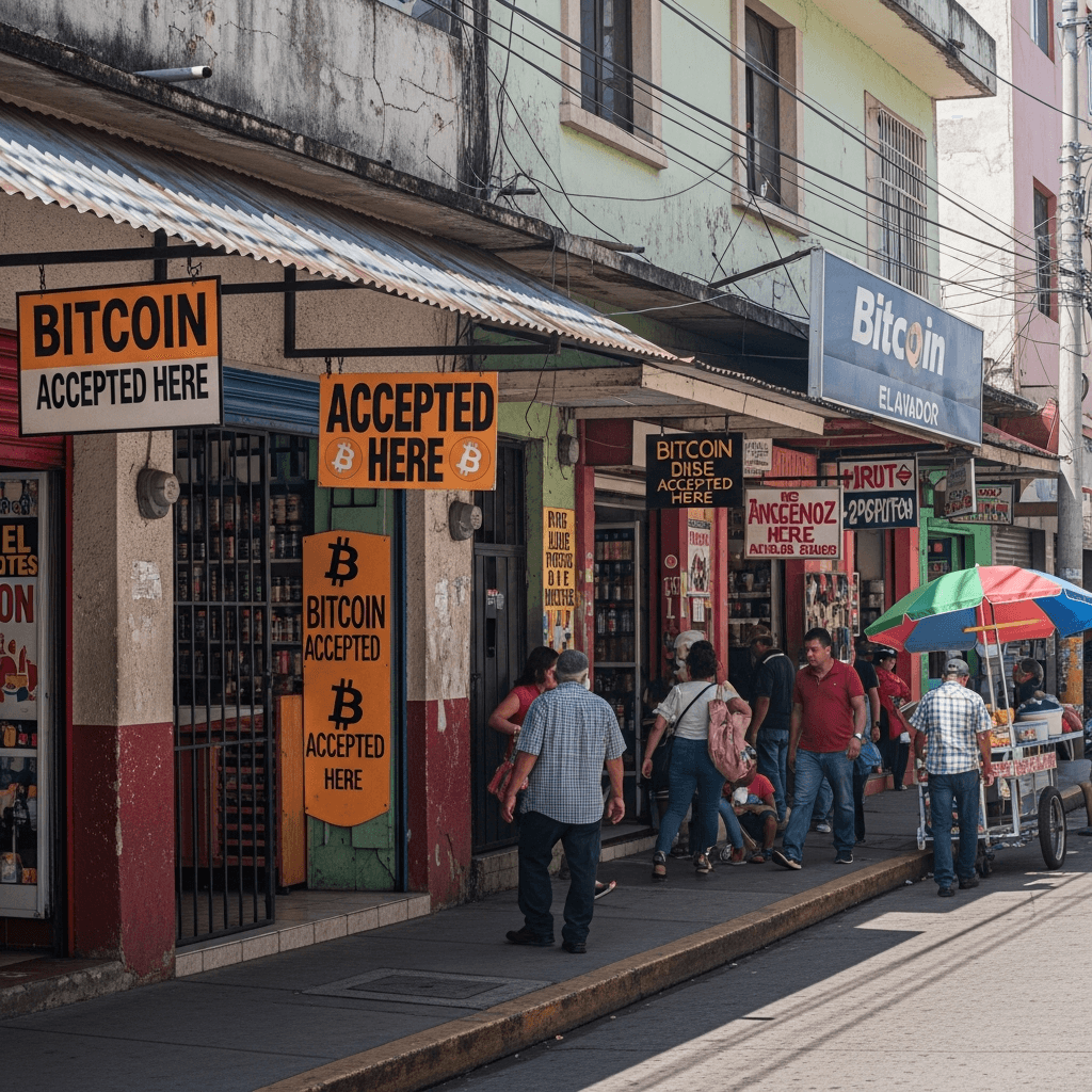 El Salvador y Bitcoin: Realidad de poca adopcion comercial