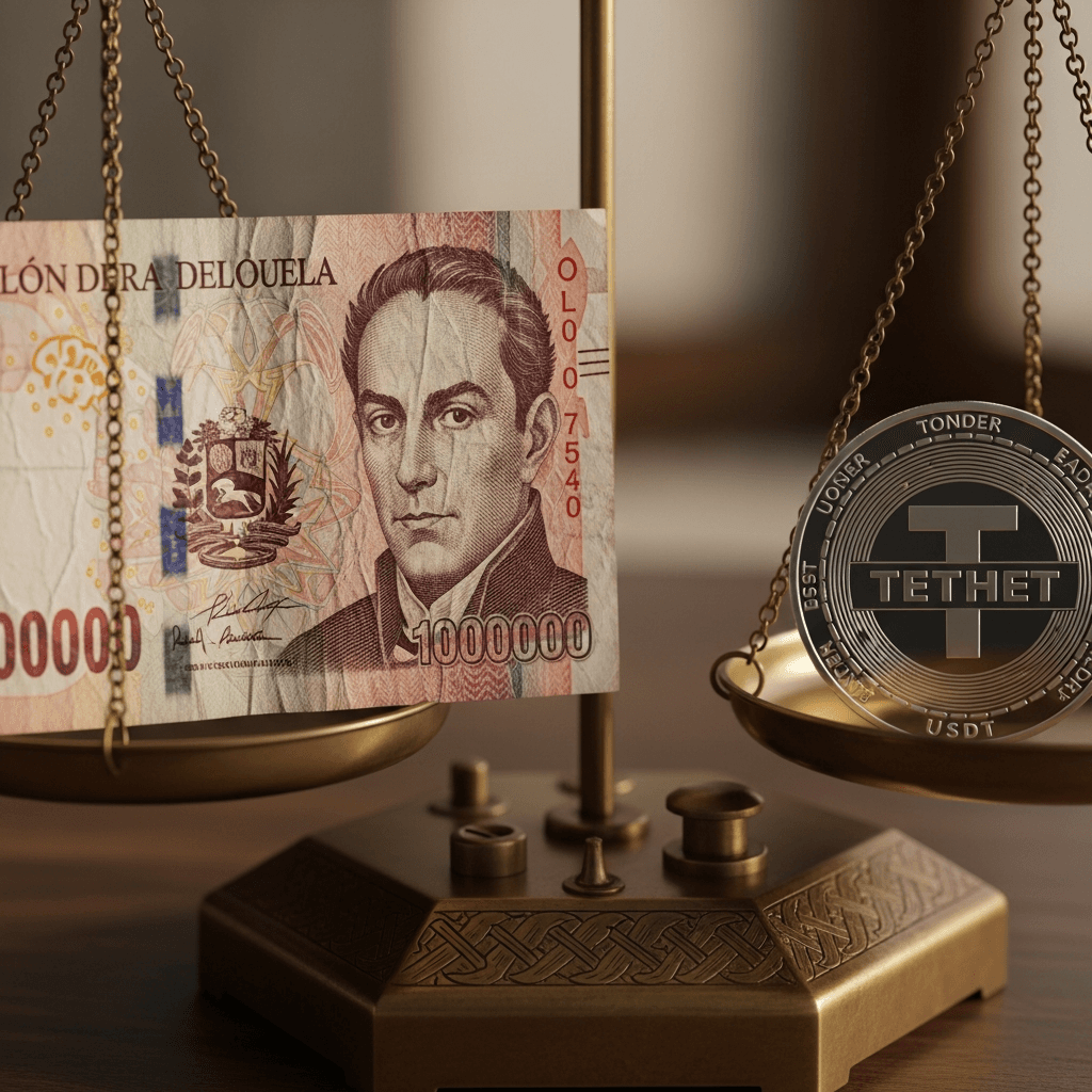 Aumento de masa monetaria en Venezuela impacta a USDT
