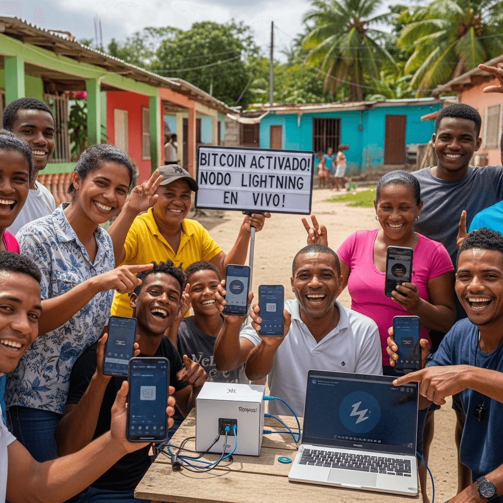 Comunidad Dominicana lanza wallet de Bitcoin y nodo Lightning