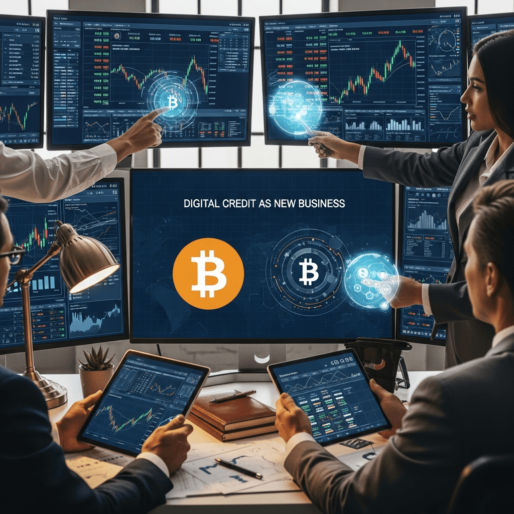 Nuevas oportunidades en bitcoin: credito digital para empresas