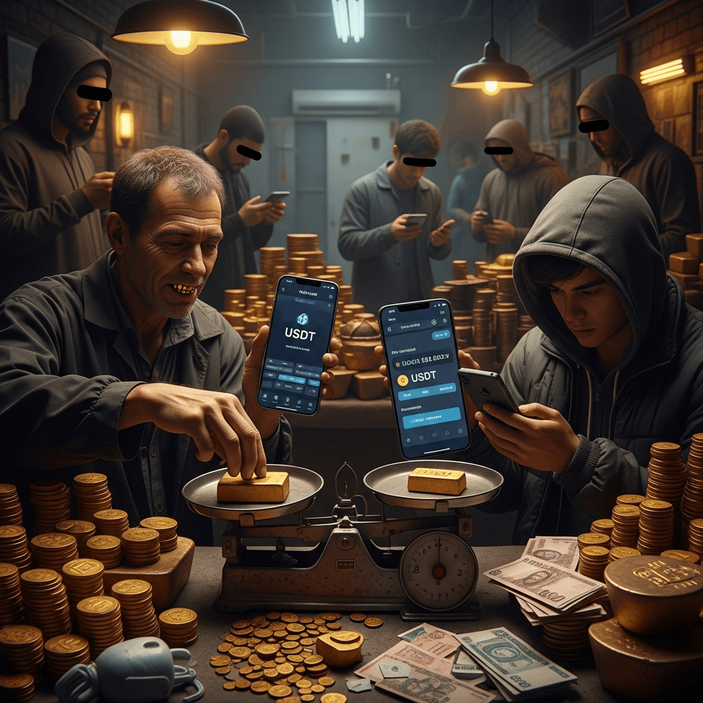 El USDT impulsa el contrabando de oro en la Amazonia