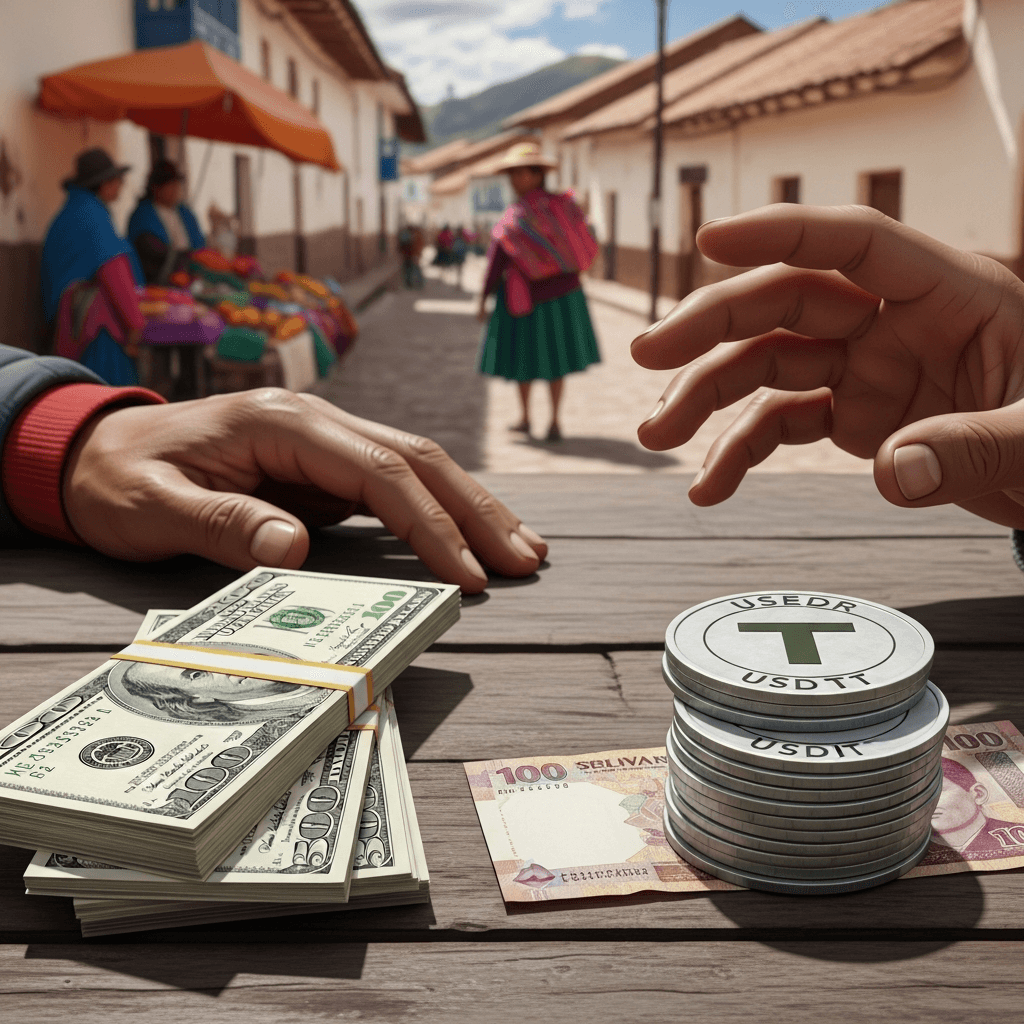 USDT en Bolivia: Un 35% por encima del dolar oficial