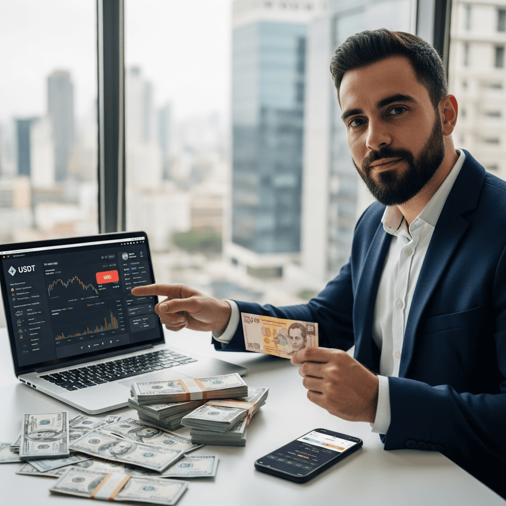 Crisis cambiaria en Venezuela provoca cambio de USDT a dolares
