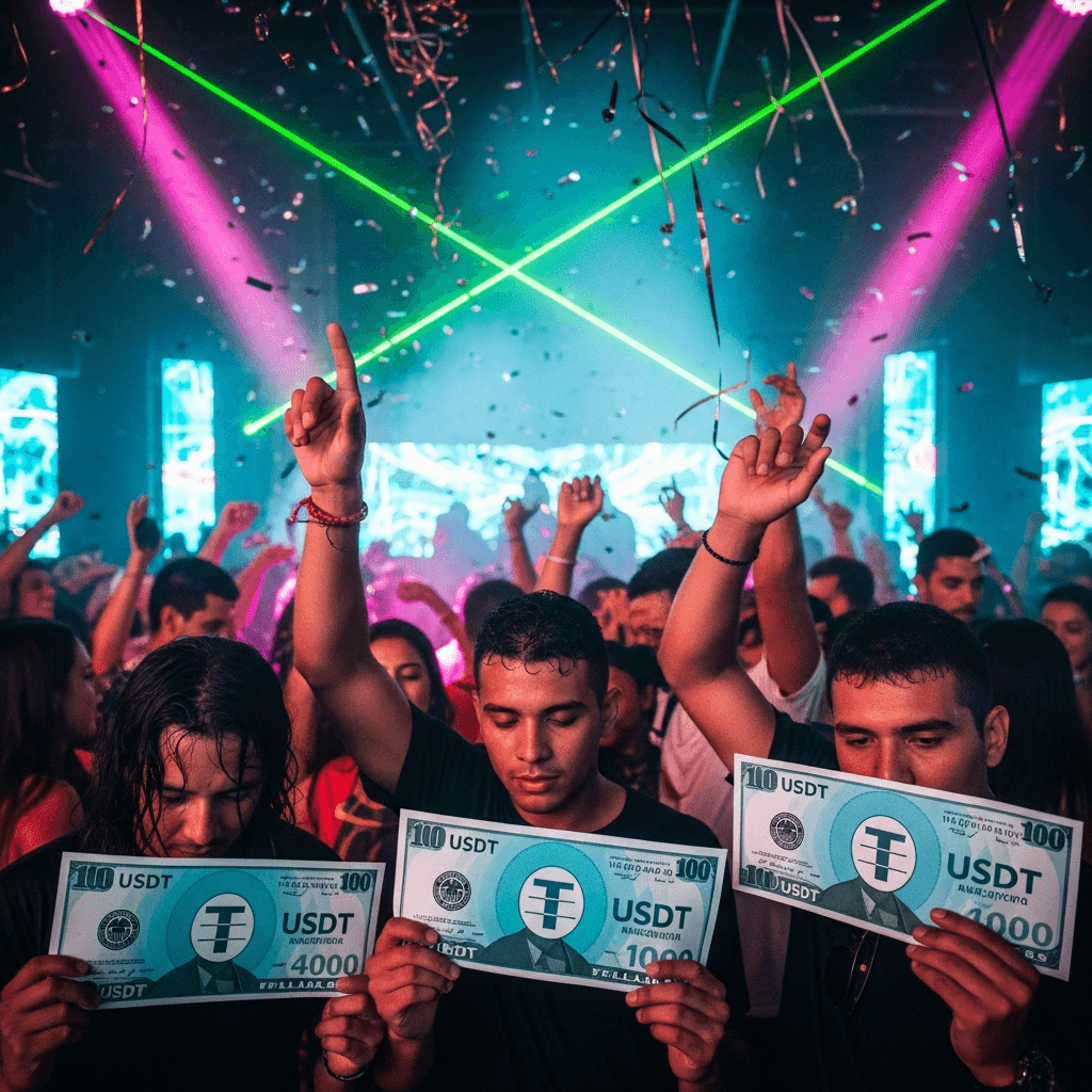 La Revolucion de las Criptomonedas en Fiestas de Caracas