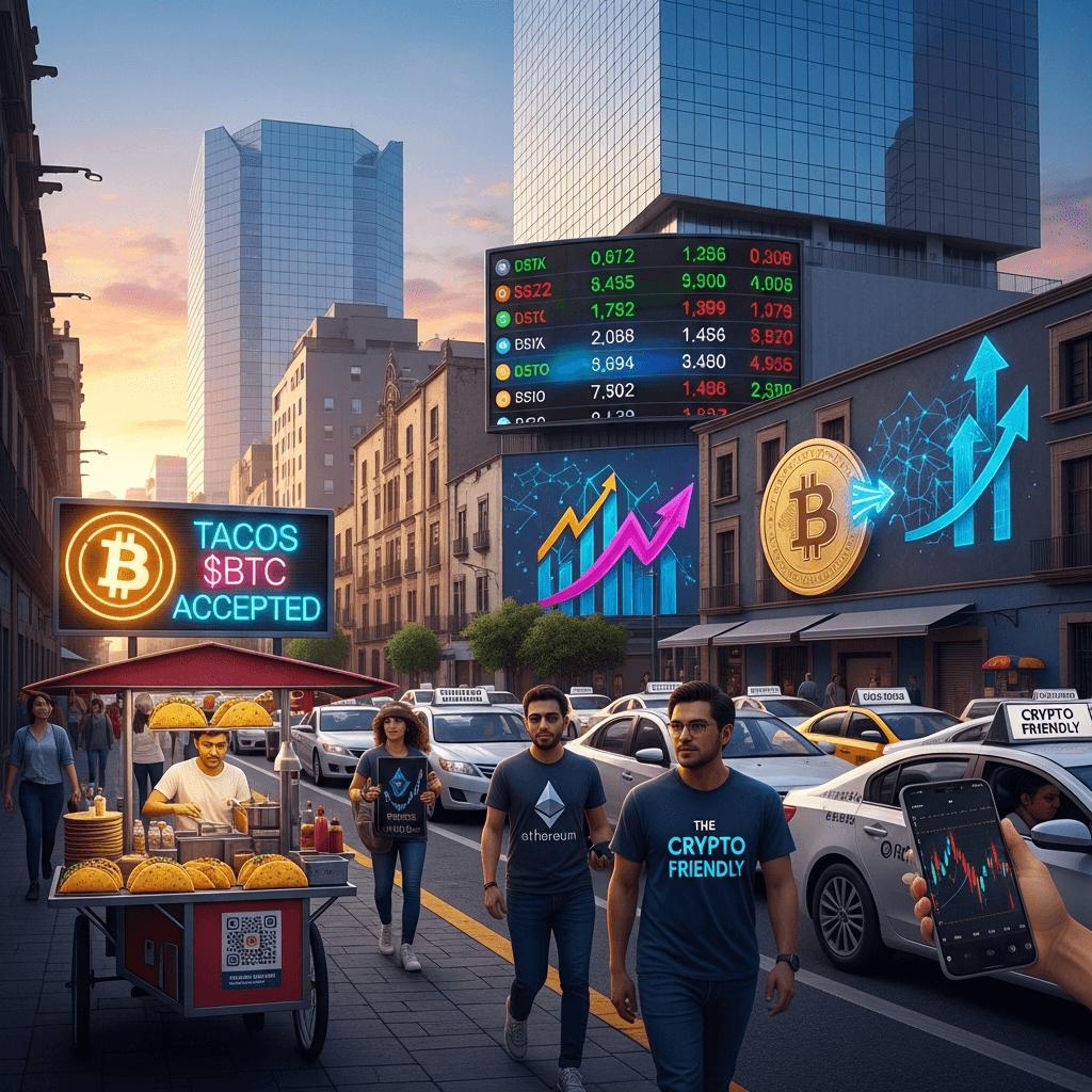 Mexico y la adopcion de criptomonedas hacia 2025