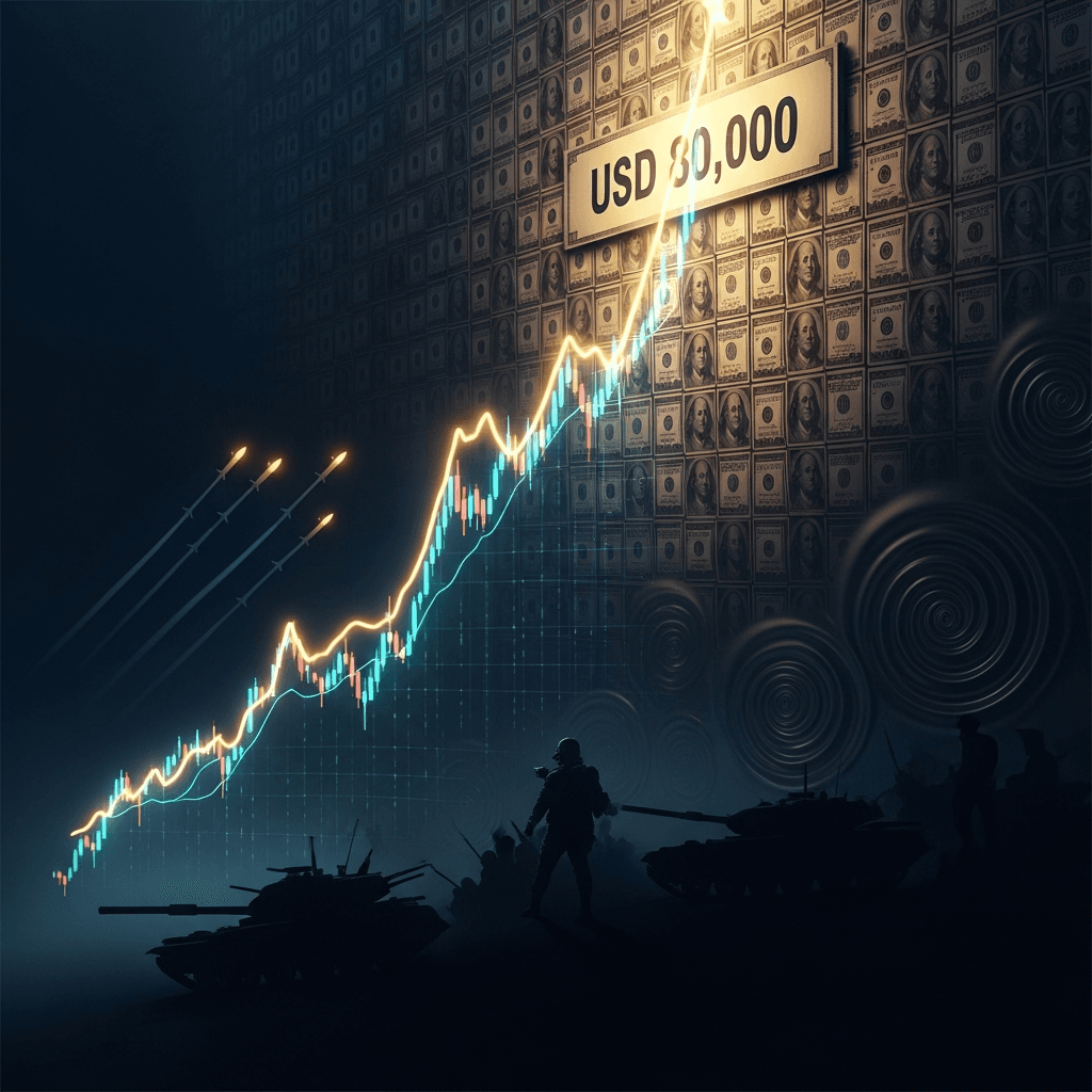 Impacto de la Guerra e Inflacion en Precio de Bitcoin