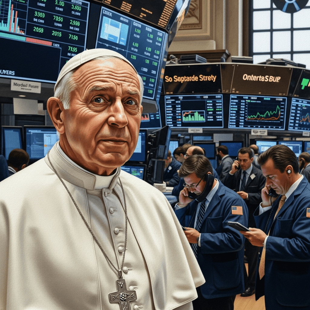 El Papa y su Confusión Sobre la Economía y Criptomonedas
