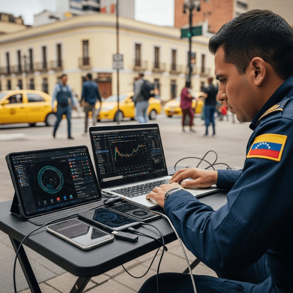 Venezuela enfrenta nueva extorsion con criptomonedas: alerta policial