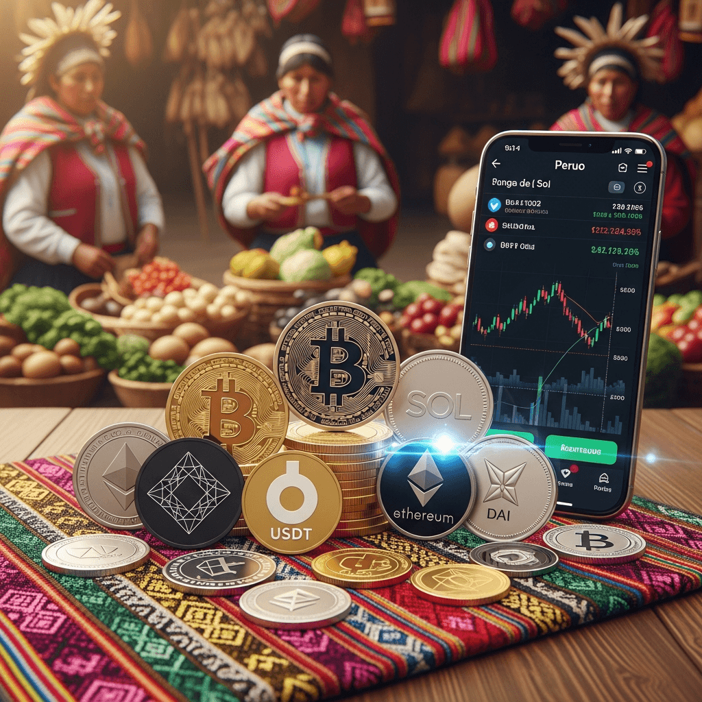 Stablecoins dominan el mercado cripto en Peru con Binance